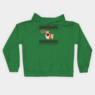 Pug - Ugly Christmas Sweater Kids Hoodie